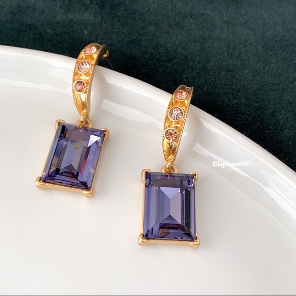 Oscar de la Renta statement earrings - Picture 1 of 5